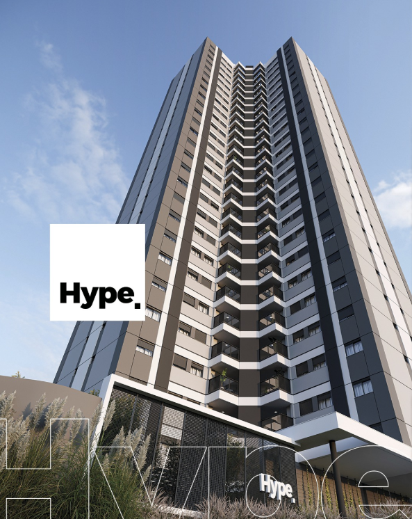 Vistoria de entrega de chaves no Condomínio Hype Yticon em Londrina, fachada do edifício residencial.
