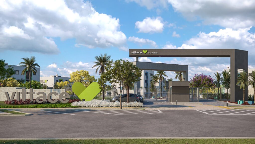 Vistoria de entrega de chaves no Condomínio Vittace Serena em Londrina, fachada do empreendimento residencial.